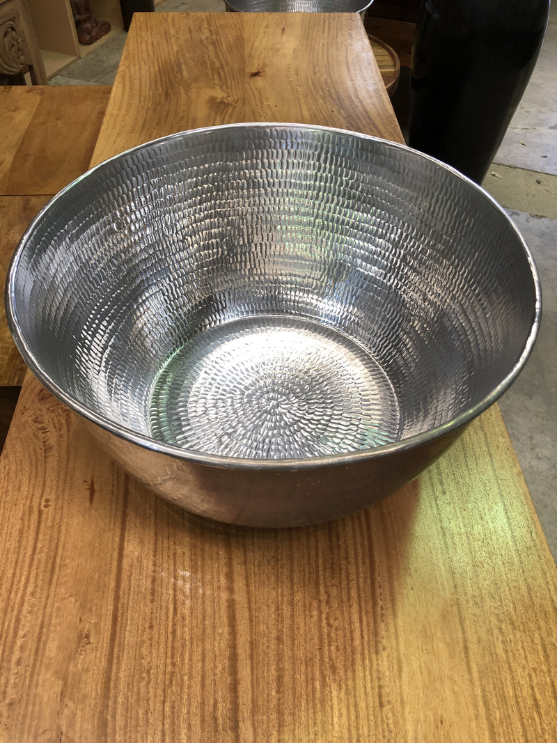 Pressed metal Day Spa Pedicure Bowl – Bali Mystique