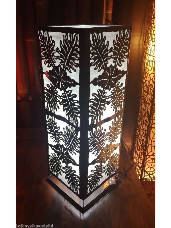 leaf design table lamp