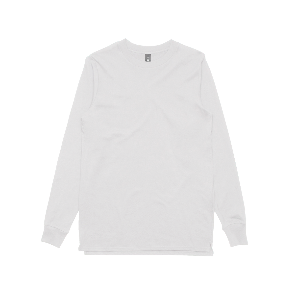 Download AS COLOUR 'base' / plain white longsleeve t-shirt - Sound ...