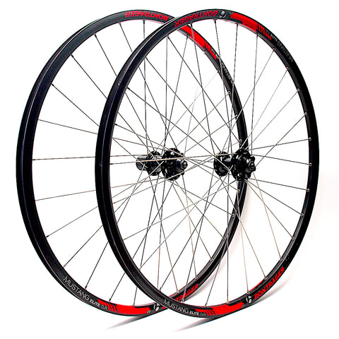 Bontrager Mustang 29er wheel rebuild by XLR8 Performance Bicycle Wheels