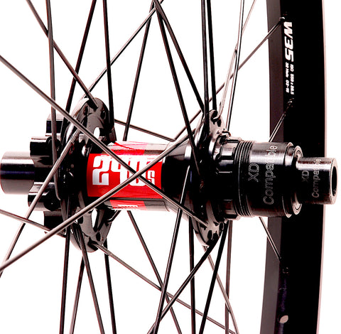 DT Swiss 240 on Syntace W35 Rear by XLR8 Performance Bicycle Wheels