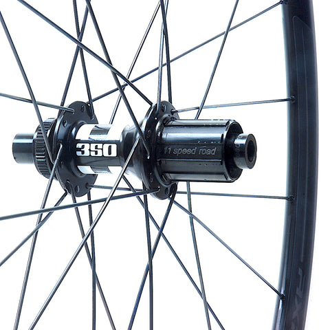 XLR8 Performance Bicycle Wheels DT Swiss 350 Centrelock on Specialized Axis Alloy