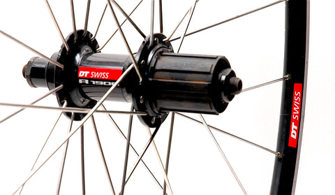DT Swiss R1900 wheelset rebuild by XLR8 Performance Bicycle Wheels Rear