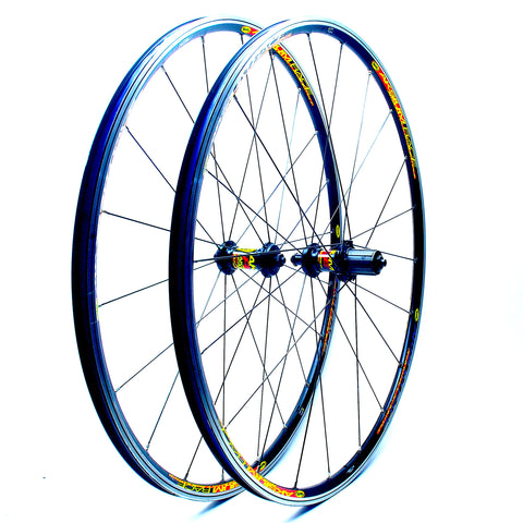 Mavic Aksium Race Rebuild by XLR8 Performance Bicycle Wheels with Sapim Spokes