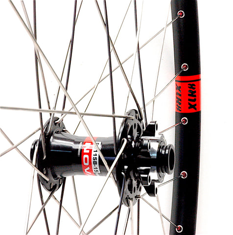 Novatec D811SB hub laced to Alex EVO 2.3 by XLR8 Performance Bicycle Wheels