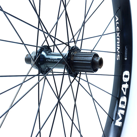 XLR8 Performance Bicycle Wheels Shimano Deore Centrelock on Alexrims MD40 Rear
