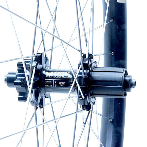 Spank Oozy Trail 395 Wheelset Rebuild Rear by XLR8 Performance Bicycle Wheels