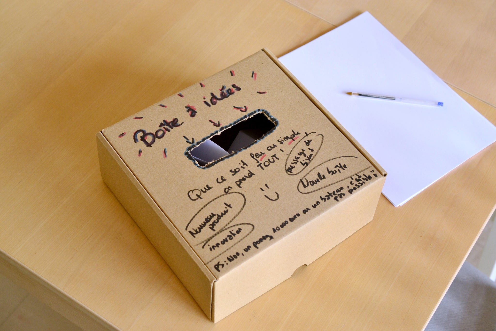 Boîte à idée Shanty Biscuits