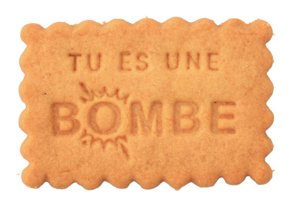 Biscuit tu es une bombe