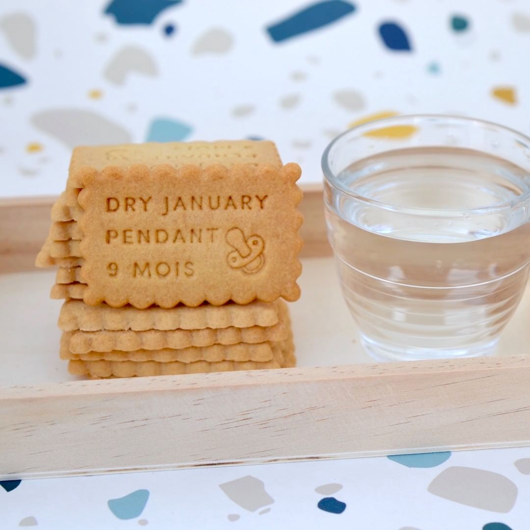 Boîte de 6 biscuits Annonce de grossesse futur Papa – Shanty Biscuits