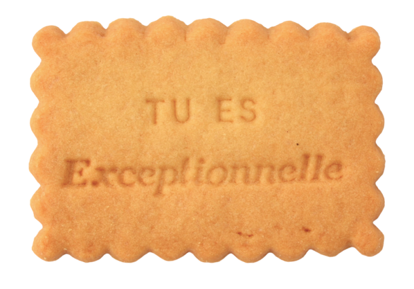 Biscuit tu es exceptionnelle