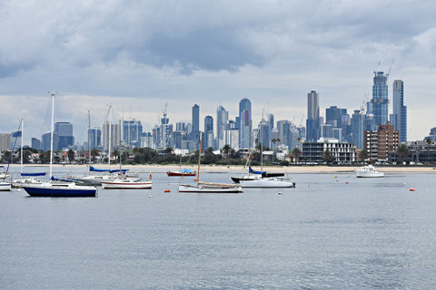 View of Melbourne from St. Kilda