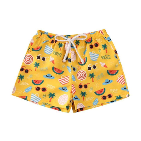 Summer vibes toddler boy shorts