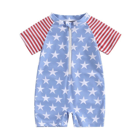 baby boy 4th of july swimsuit