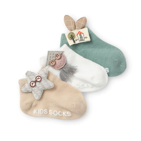 3 Pairs of Funny Baby Sock