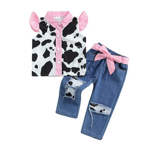 Cowgirl Pink Toddler Costume Set - The Trendy Toddlers