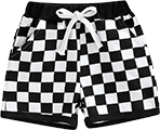 baby boy checkered shorts