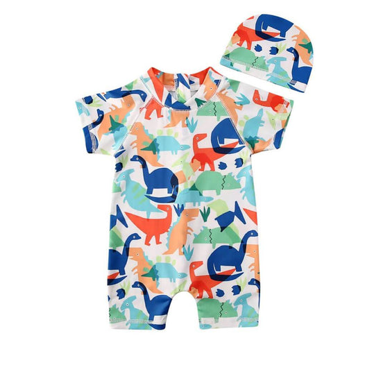 Toddler Boy Swimsuits & Rash Guard Sets | The Trendy Toddlers