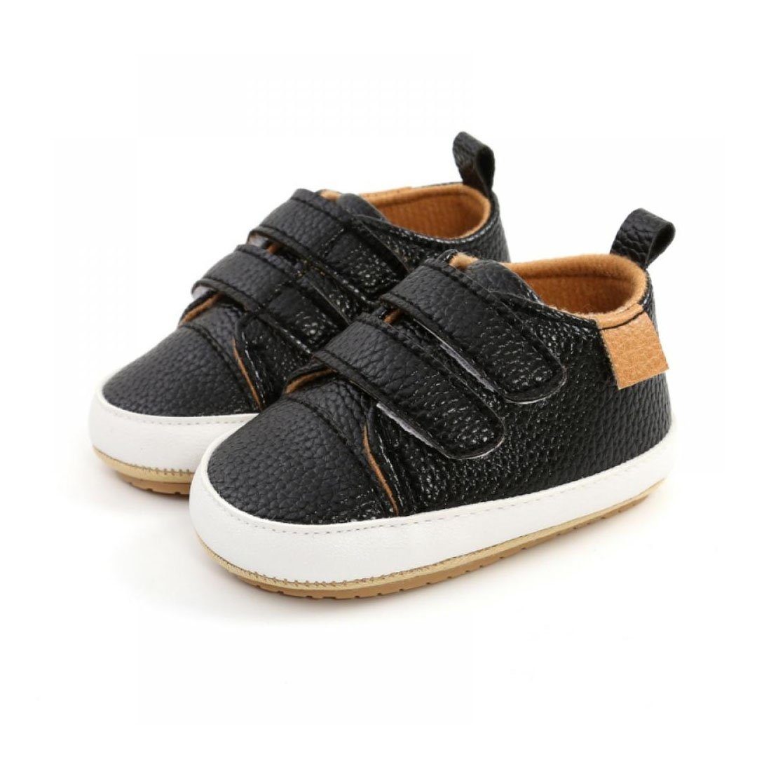 Unisex Baby Buckle Strap Solid Shoes – The Trendy Toddlers