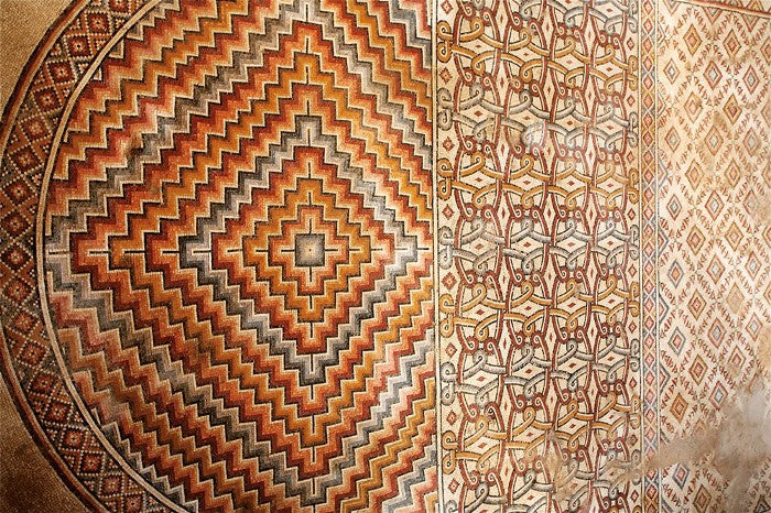 Mosaicos en el Palacio de Hisham | Mozaico