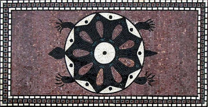 tapete de mosaico