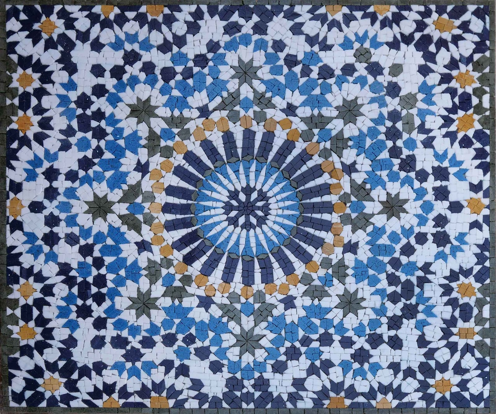  Stella - Geometric Mosaic Pattern by Mozaico
