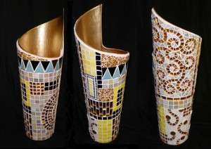 mosaice vase