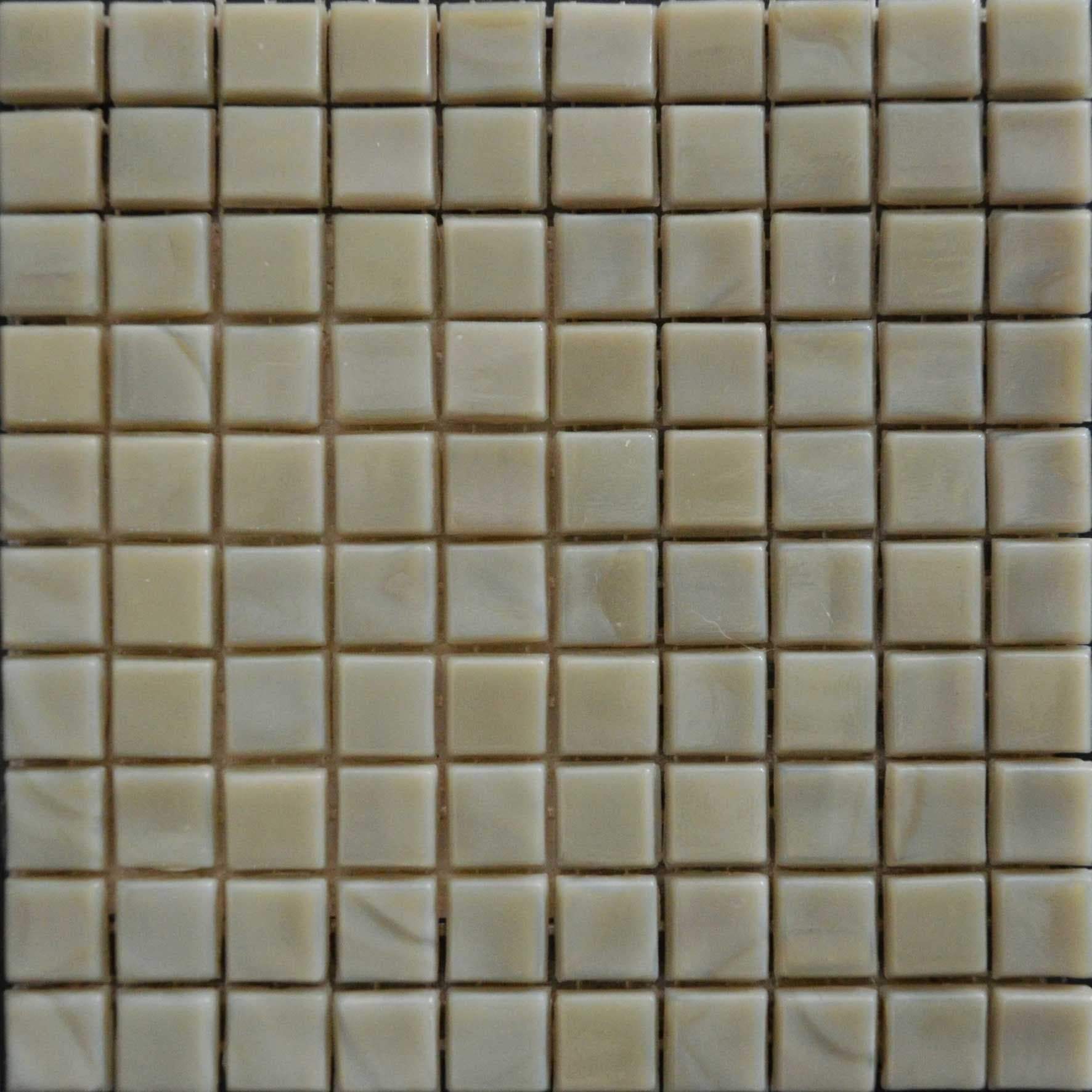 Mosaic Plain Sheet - Cream White