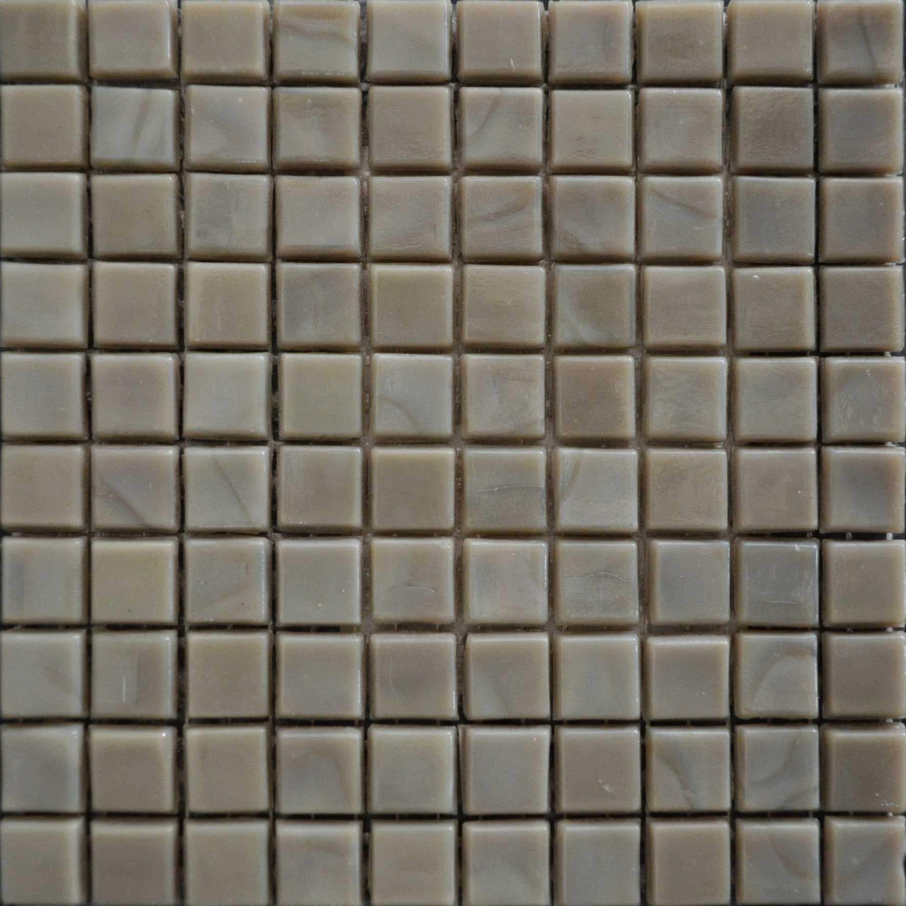 Mosaic Plain Sheet - Eggshell Gray