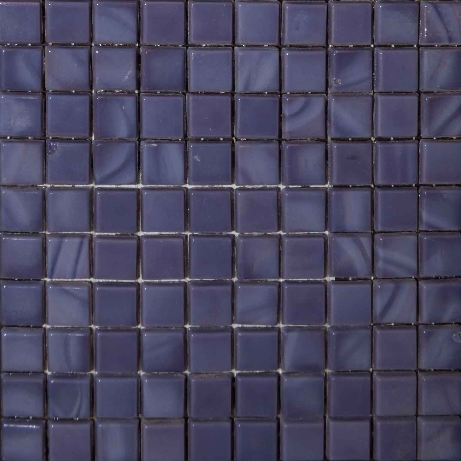 Mosaic Plain Sheet - Eggplant