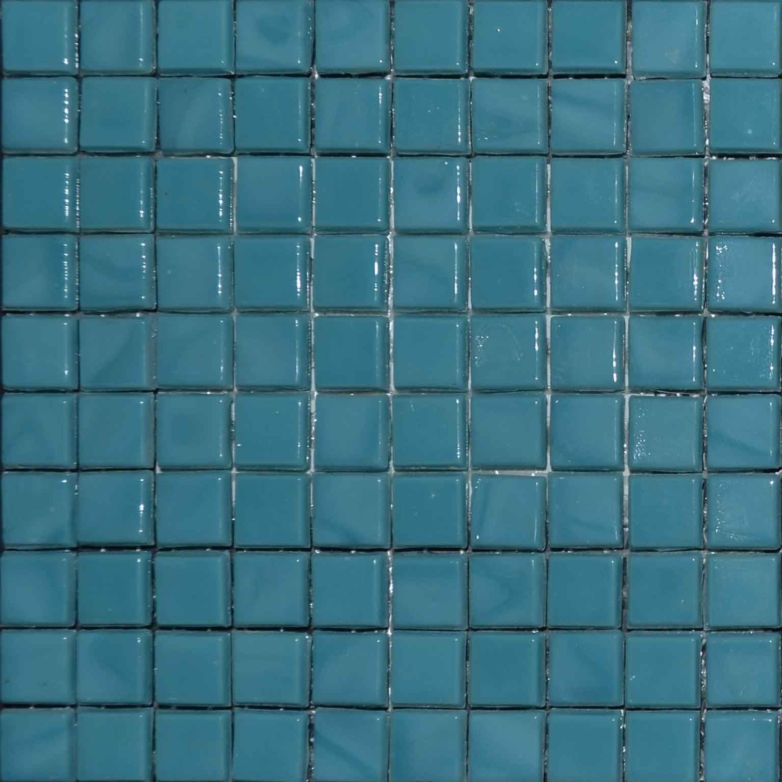 Mosaic Plain Sheet - Zaffre Blue