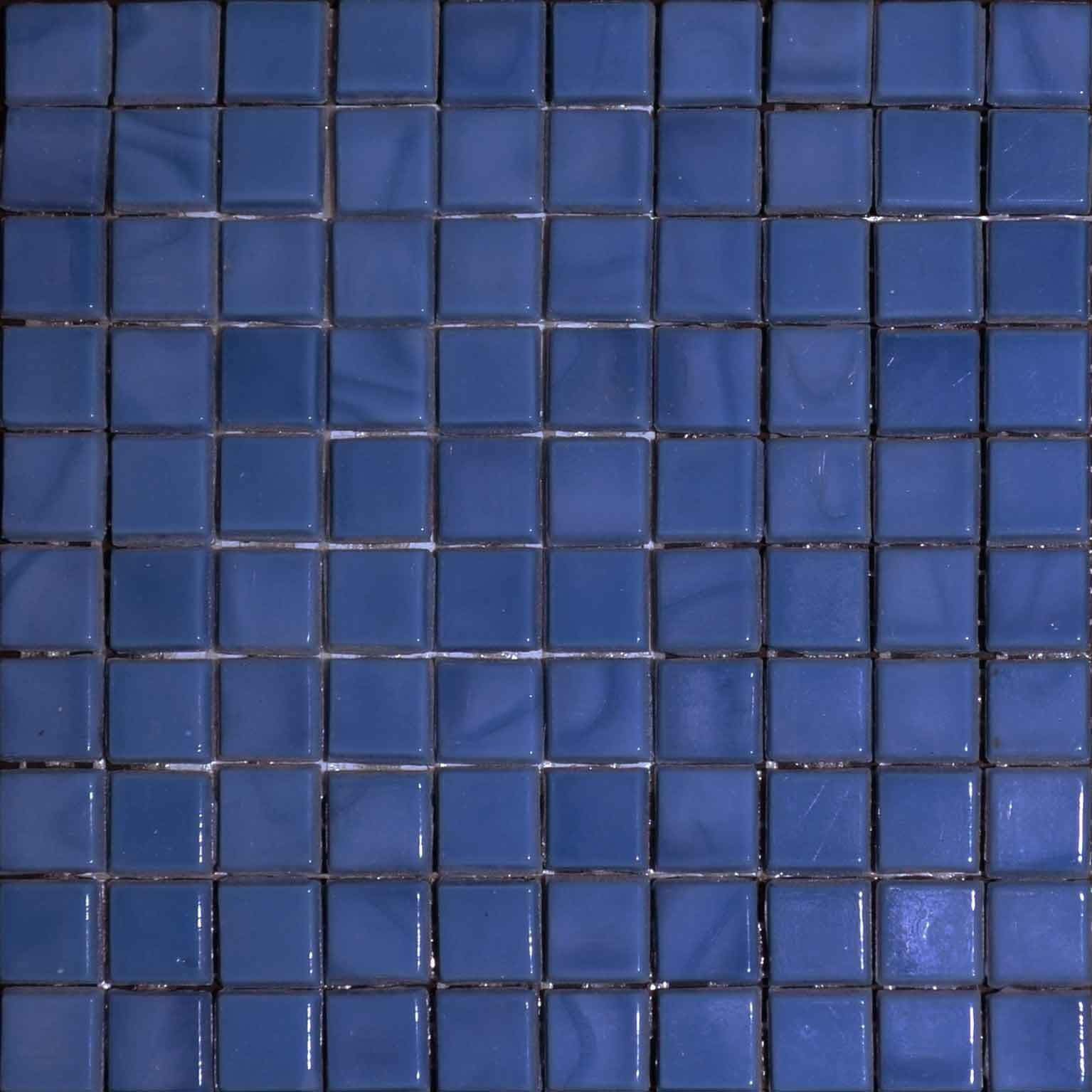 Mosaic Plain Sheet - Palatinate blue