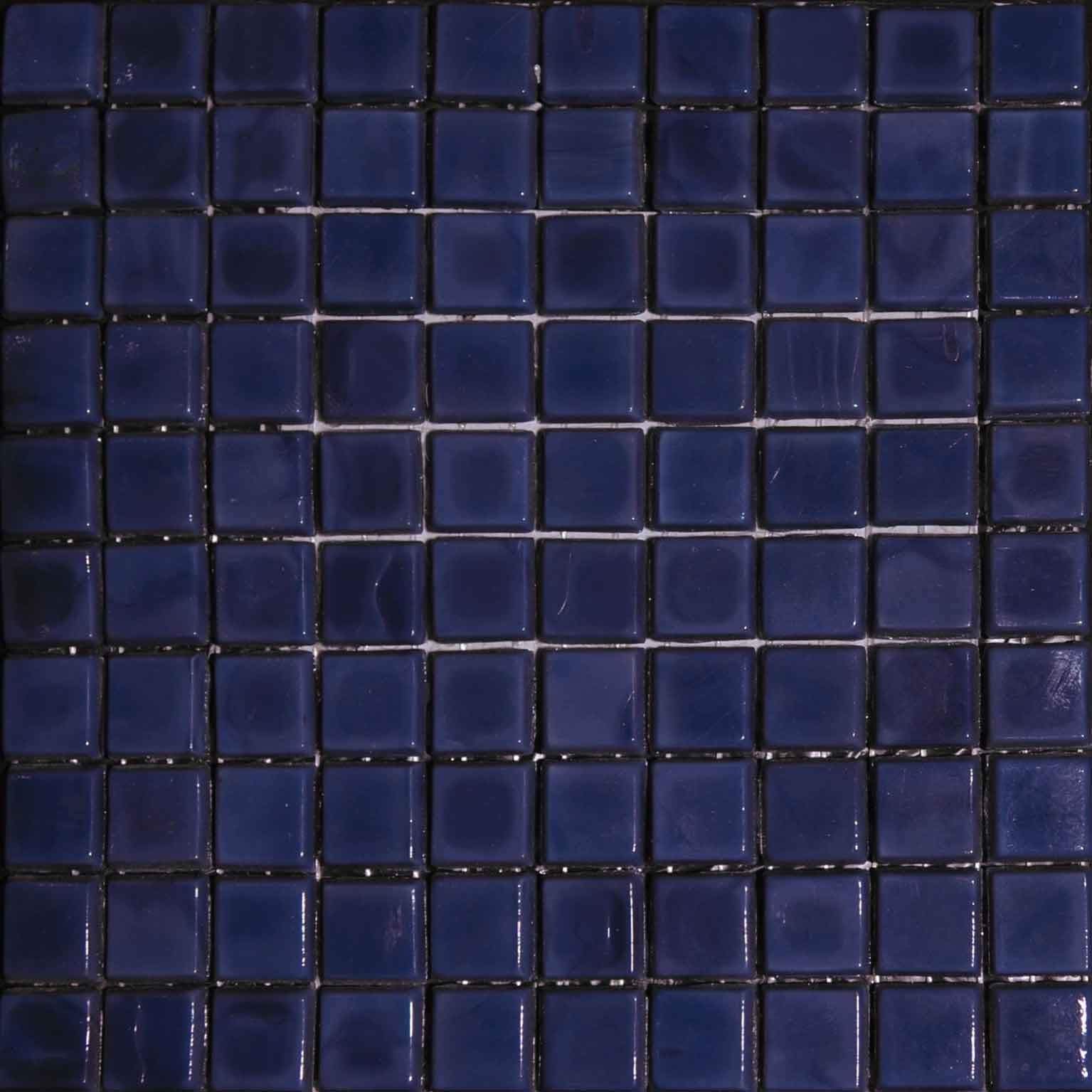 Mosaic Plain Sheet - Federal blue