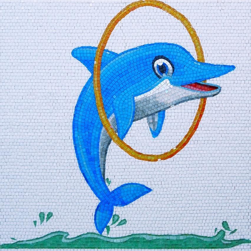 Lil Stunter Dolphin - Comic Mosaic