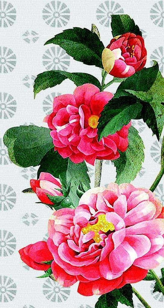 Mosaic Tile Shop - Pink Flowers