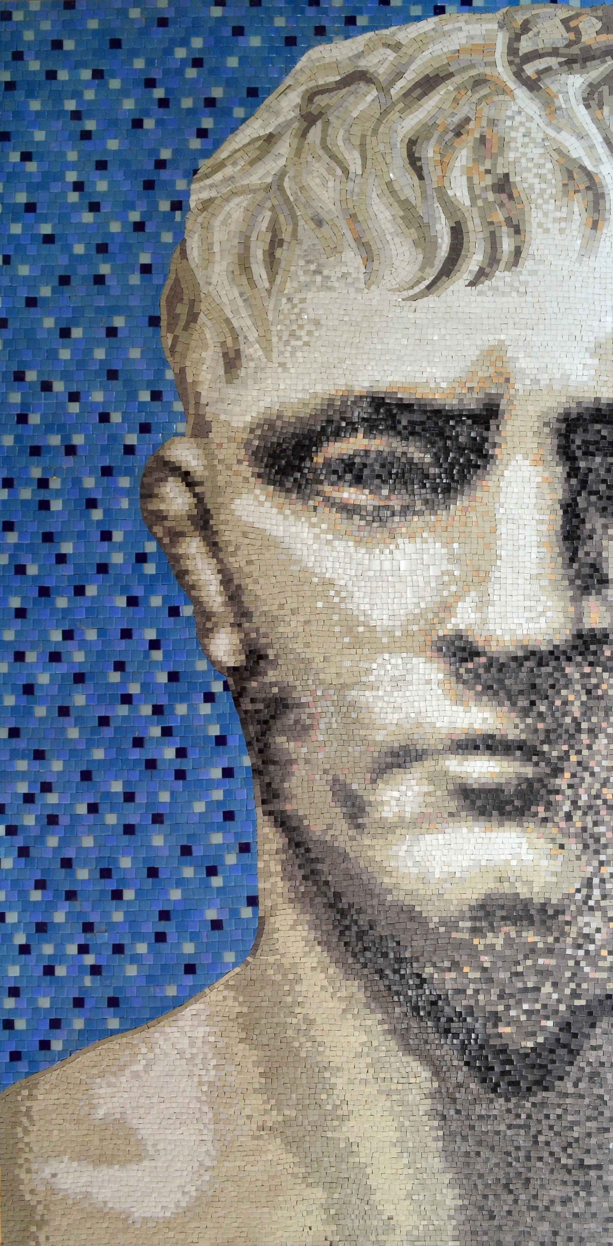 Bonaparte Glass Mosaic Mural Handmade