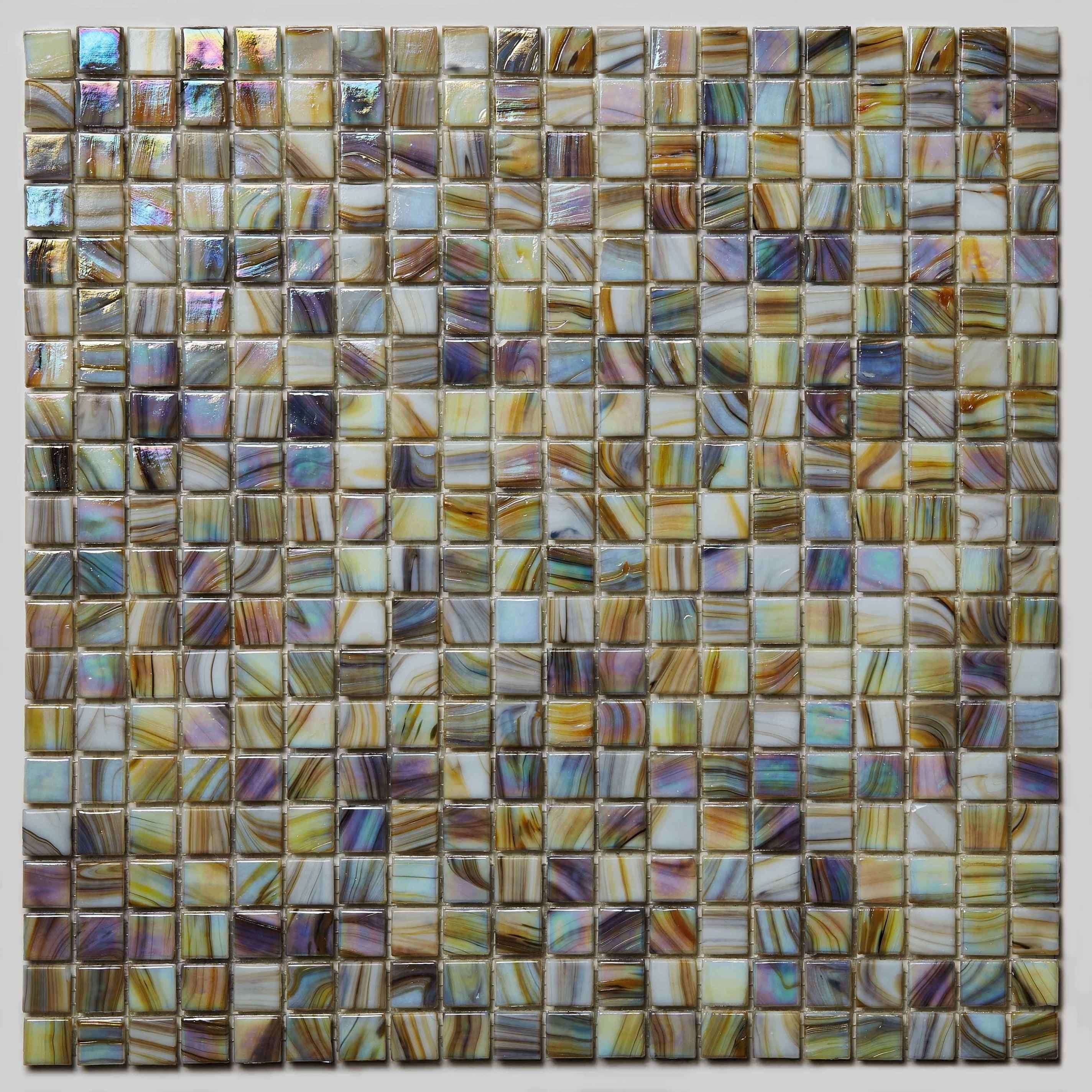 Mosaic Glass Sheet- Chameleon