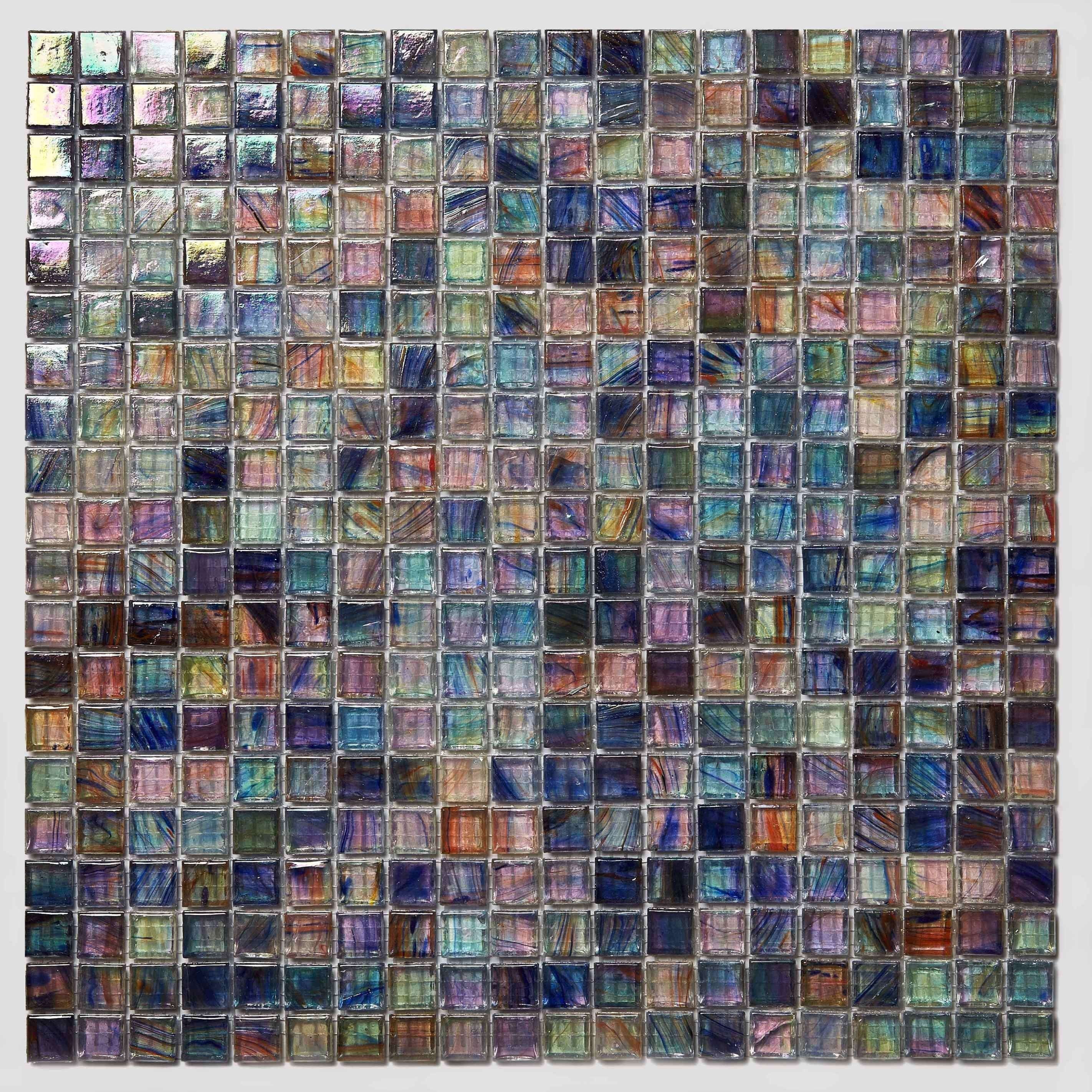 Mosaic Glass Sheet- Pastel Color Chart