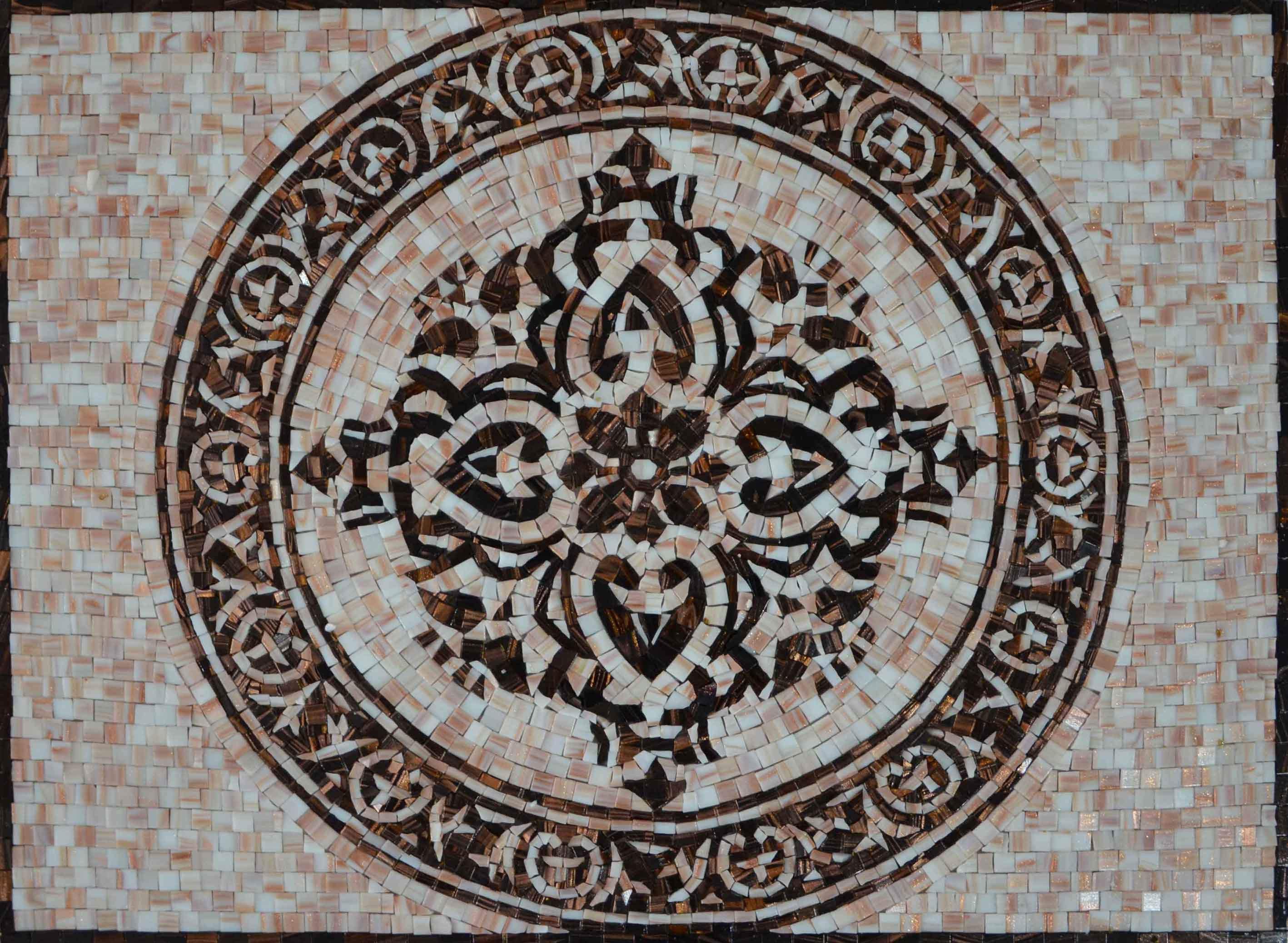 Mosaic Artwork - Royal Flower