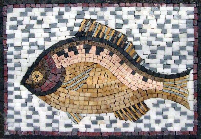 Fish Marble Mosaic