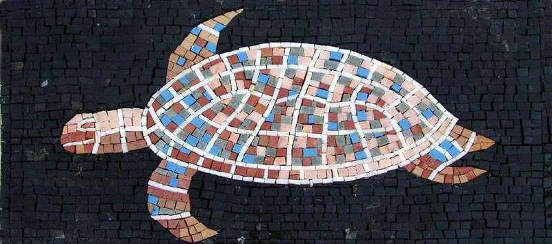 Turtle Stone Mosaic