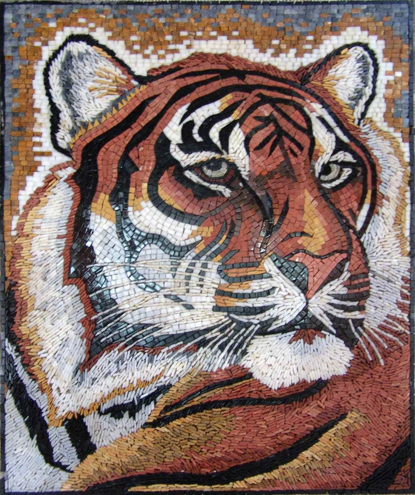 Тигр для мозаики