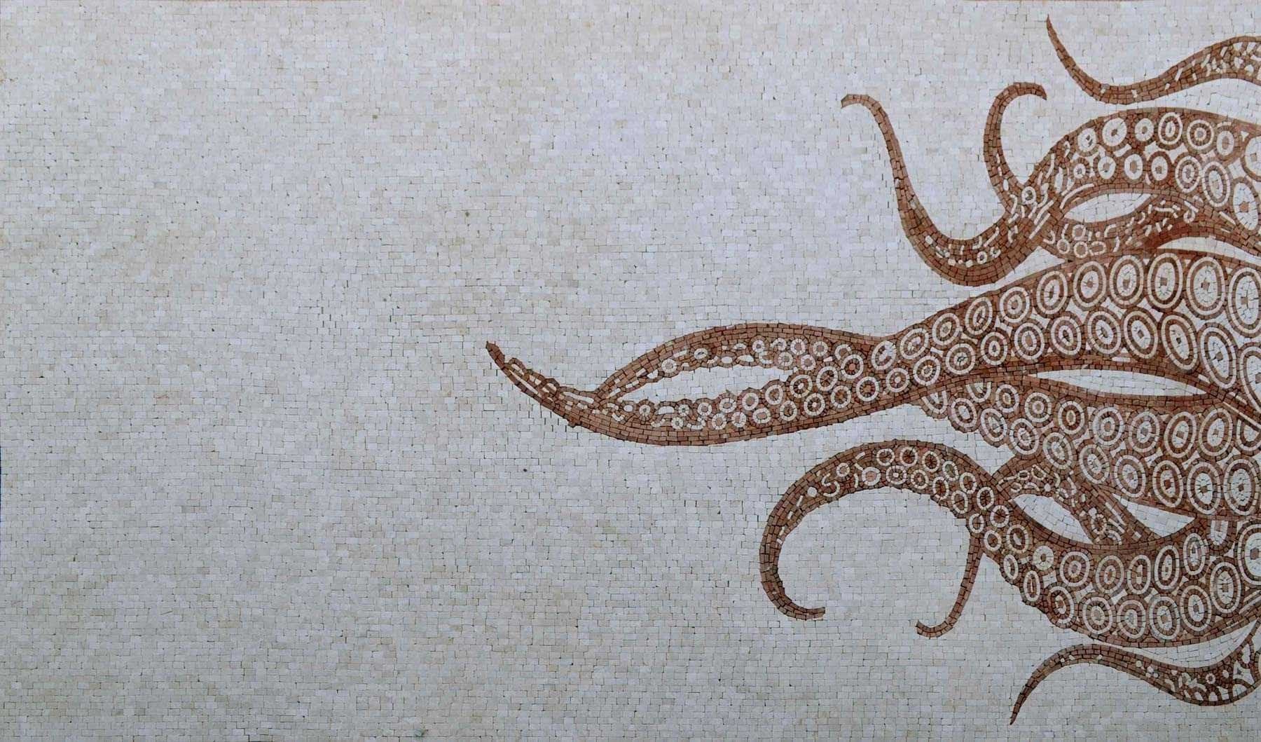 Mosaic Art - Octopus Tentacles