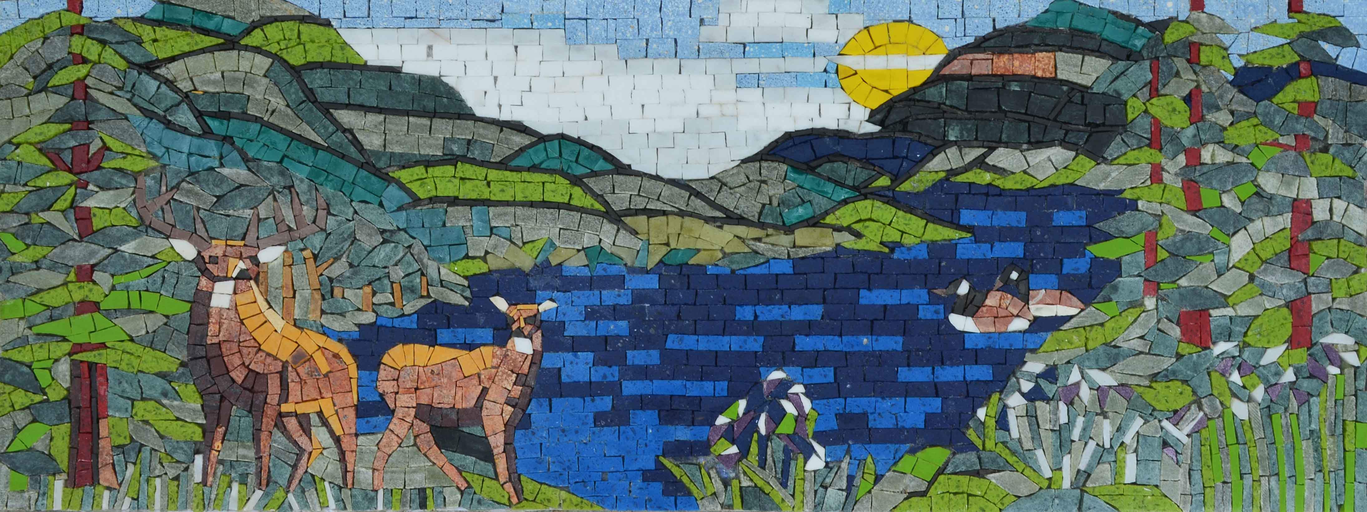 Mosaic Accent - The Deer Field