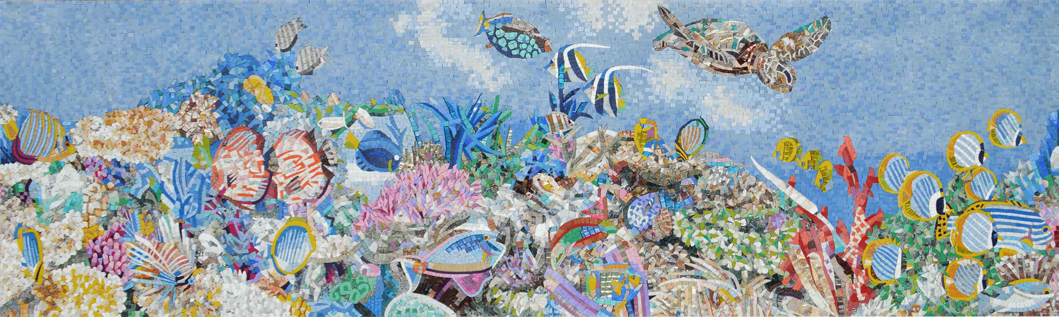 Nautical Mosaic - Turtle Reef