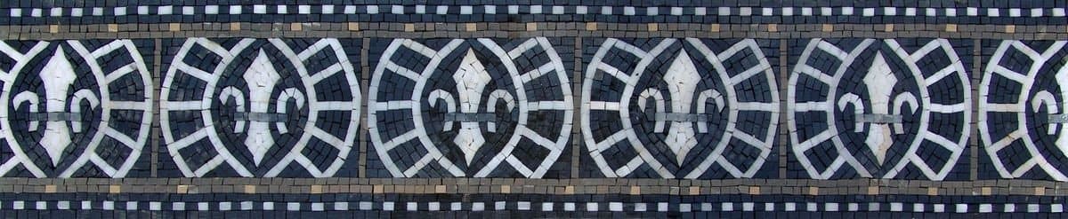 Mosaic Border - Celtic Geometry