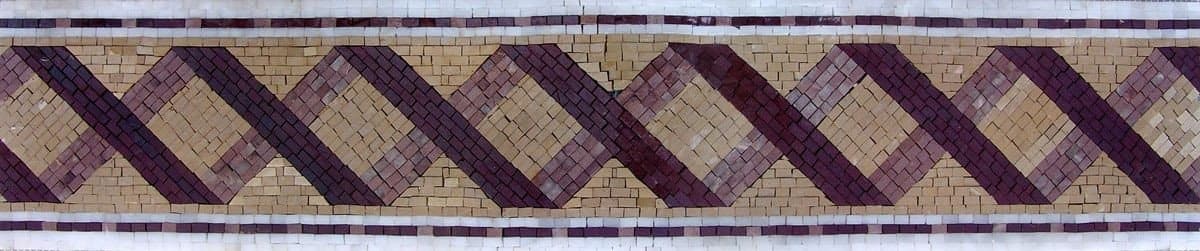 Mosaic Border - Geometric Citadella