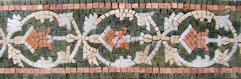 Stone Border Artwork Mosaic