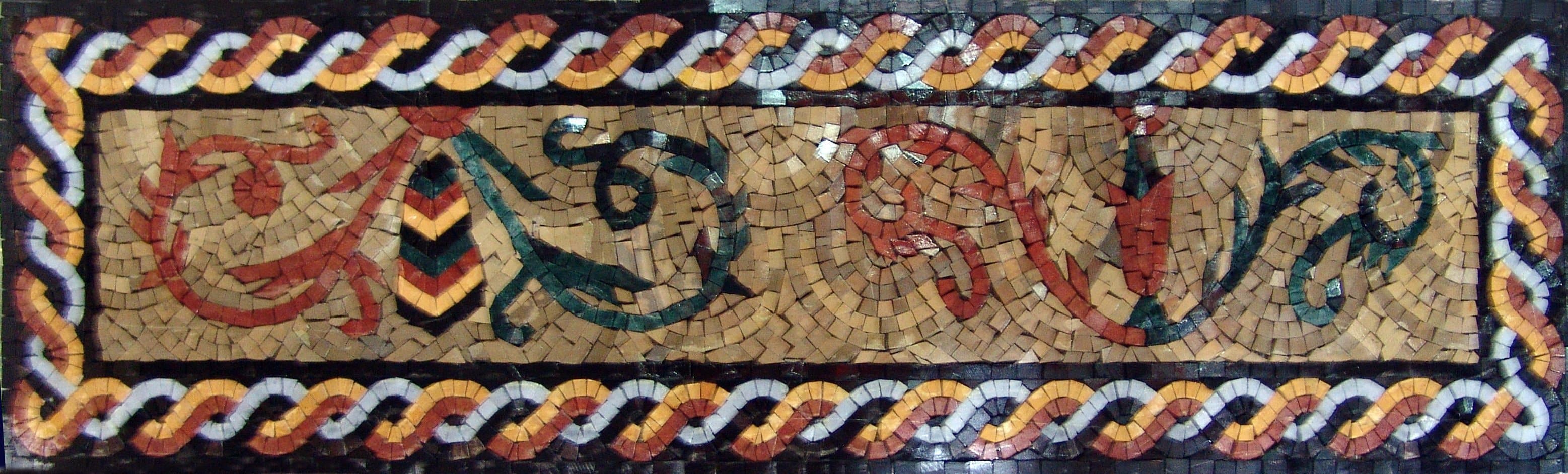 Mosaic Frieze Art - Moyen Orient