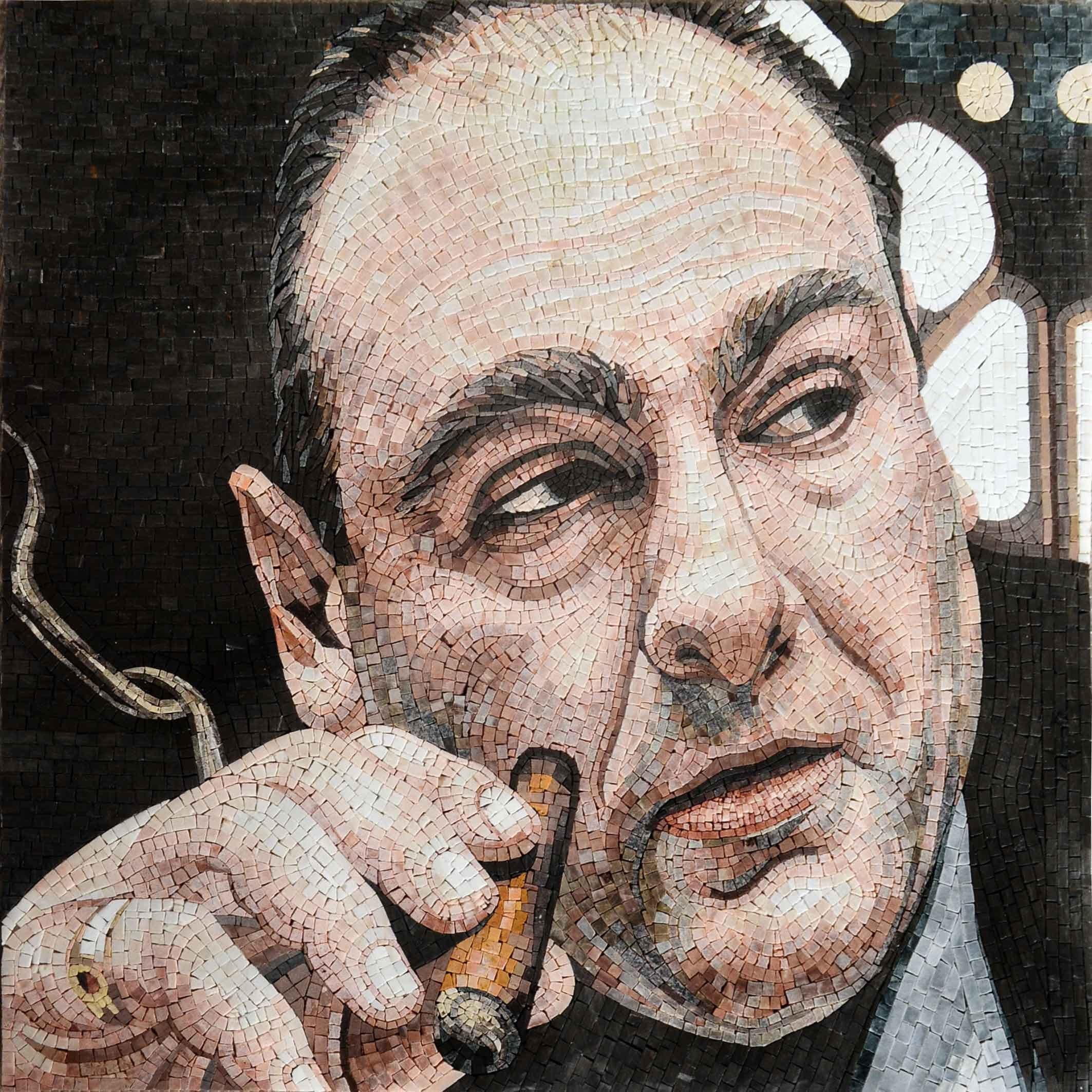 Custom Mosaics - Tony Soprano